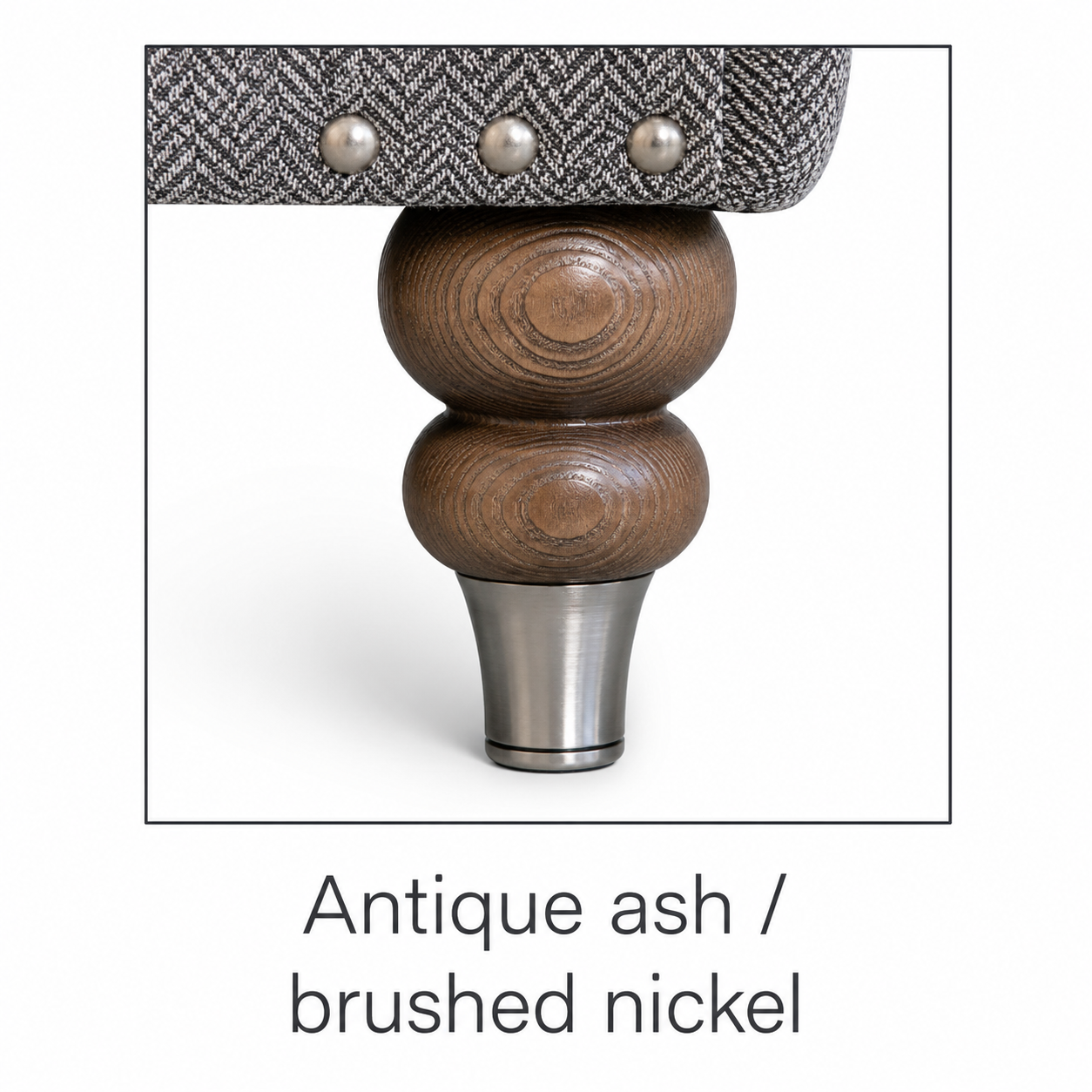 Antique ash/brushed Nickel
